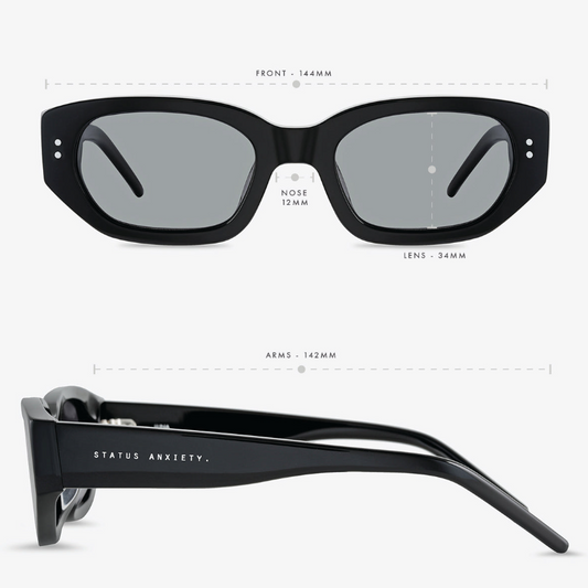 Luna Sunglasses - Black