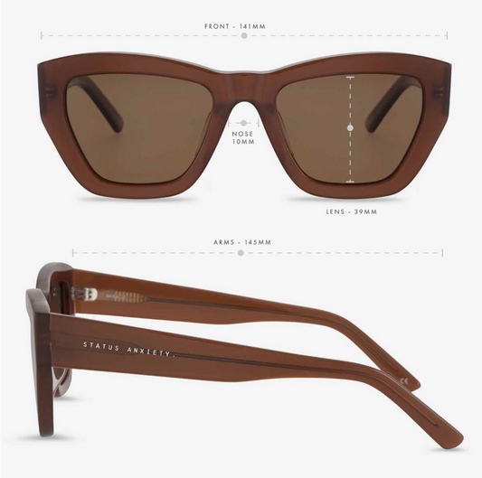 Mirage Sunglasses - Brown