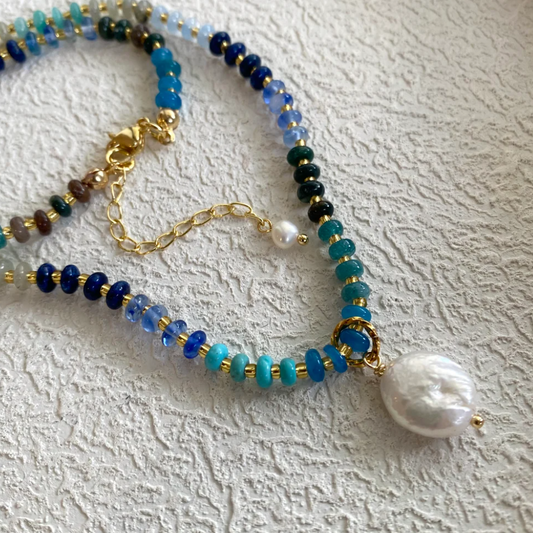 Blue Calypso Necklace