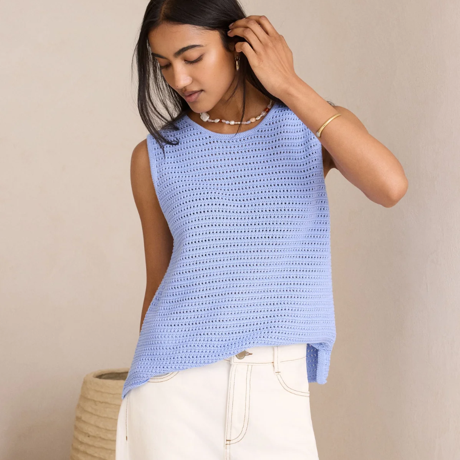 Margot Mesh Knit Tank