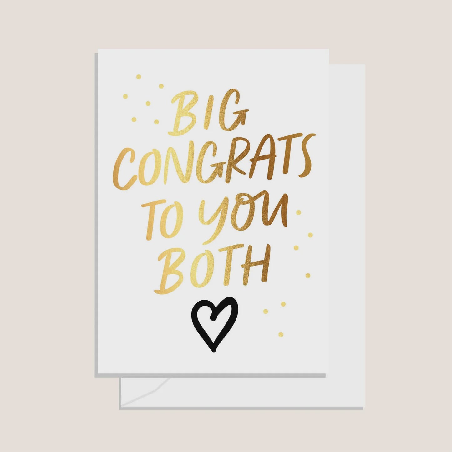 Greeting Card - Big Congrats To You Both
