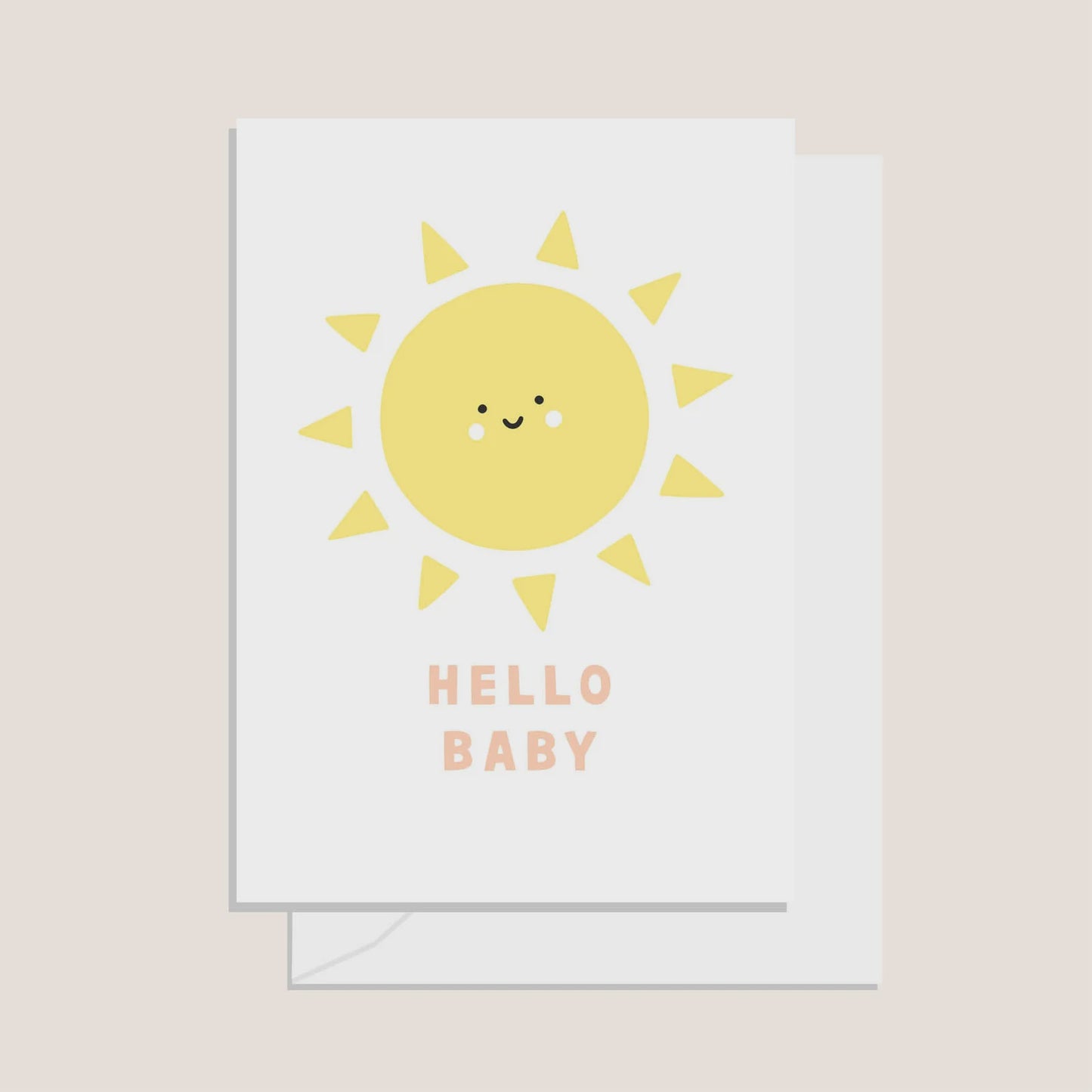 Greeting Card - Hello Baby Sunshine