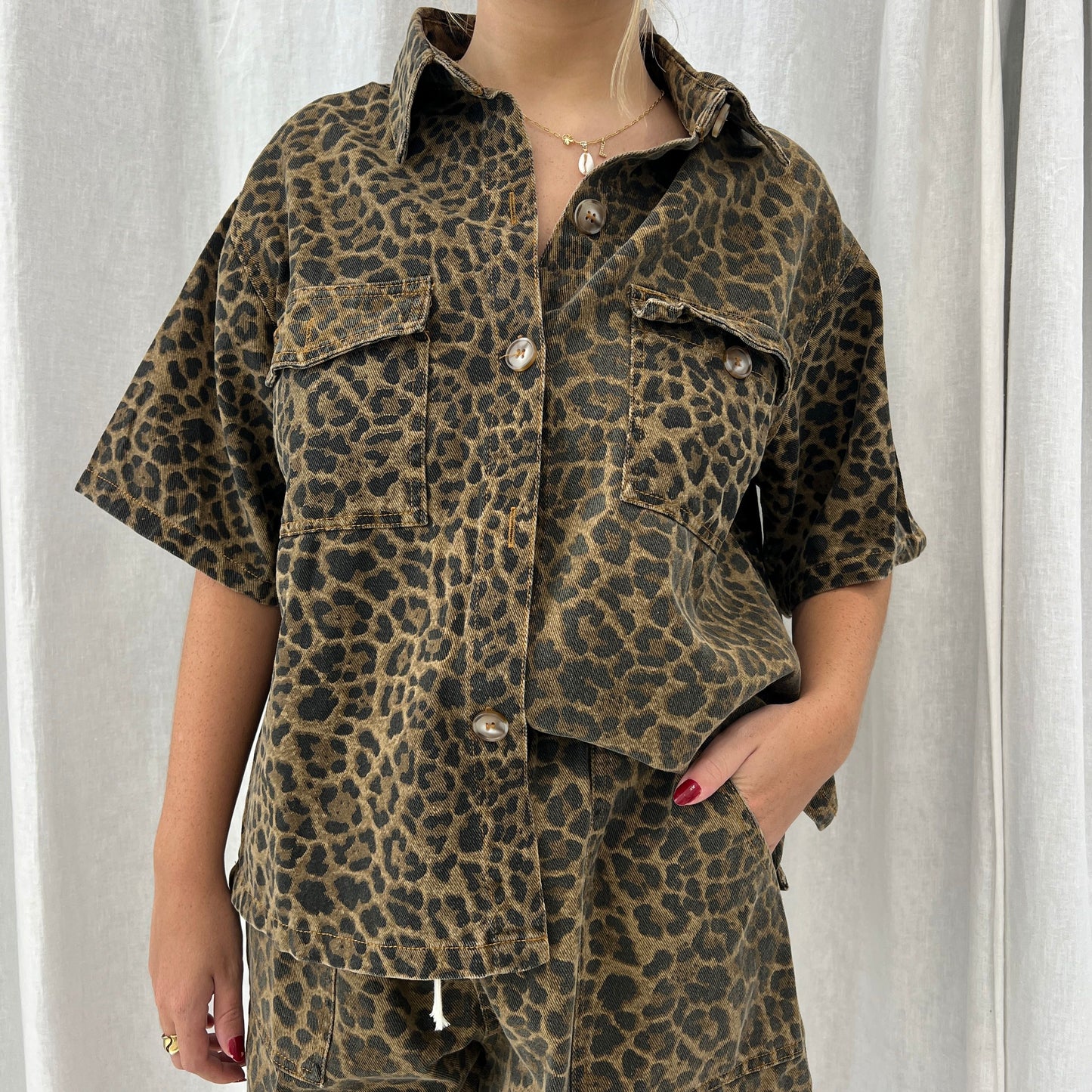 Dark Leopard Shirt