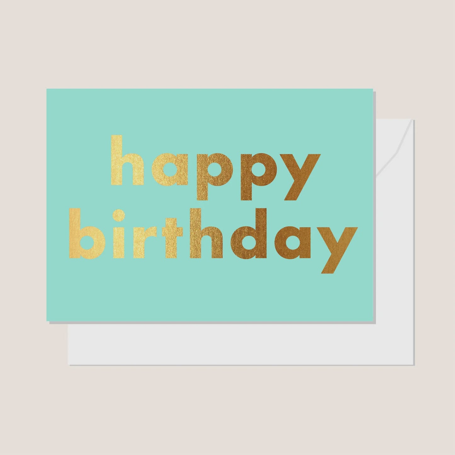Greetings Card- Birthday Spearmint