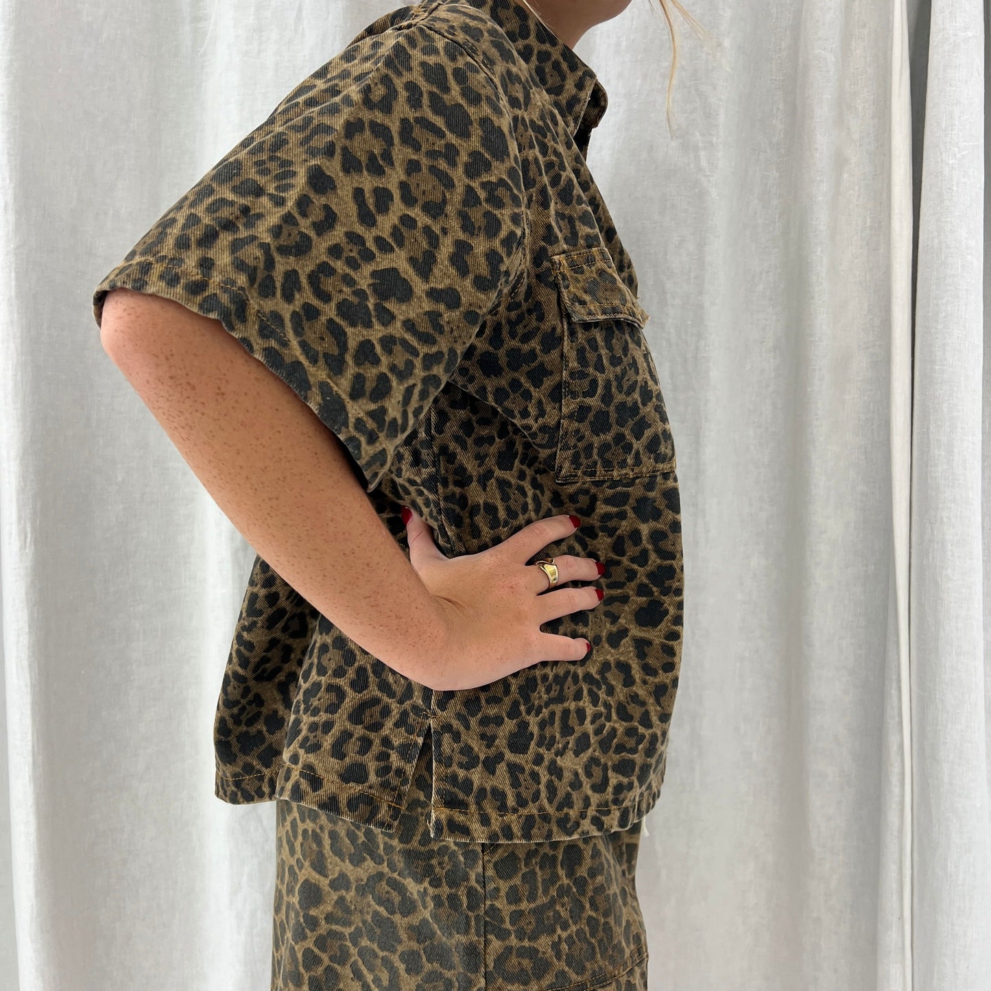 Dark Leopard Shirt
