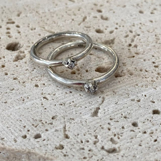 Diamond Ring - White