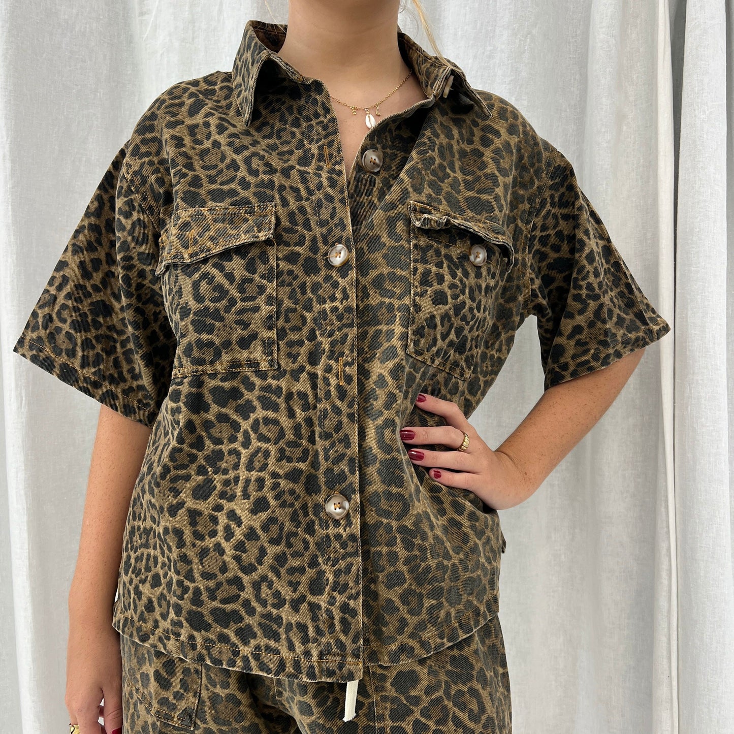 Dark Leopard Shirt