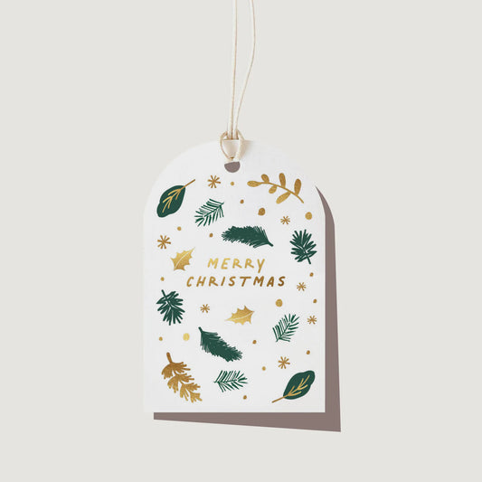 Gift Tag - Christmas Greenery