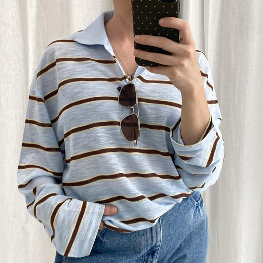 Romie Stripe Polo
