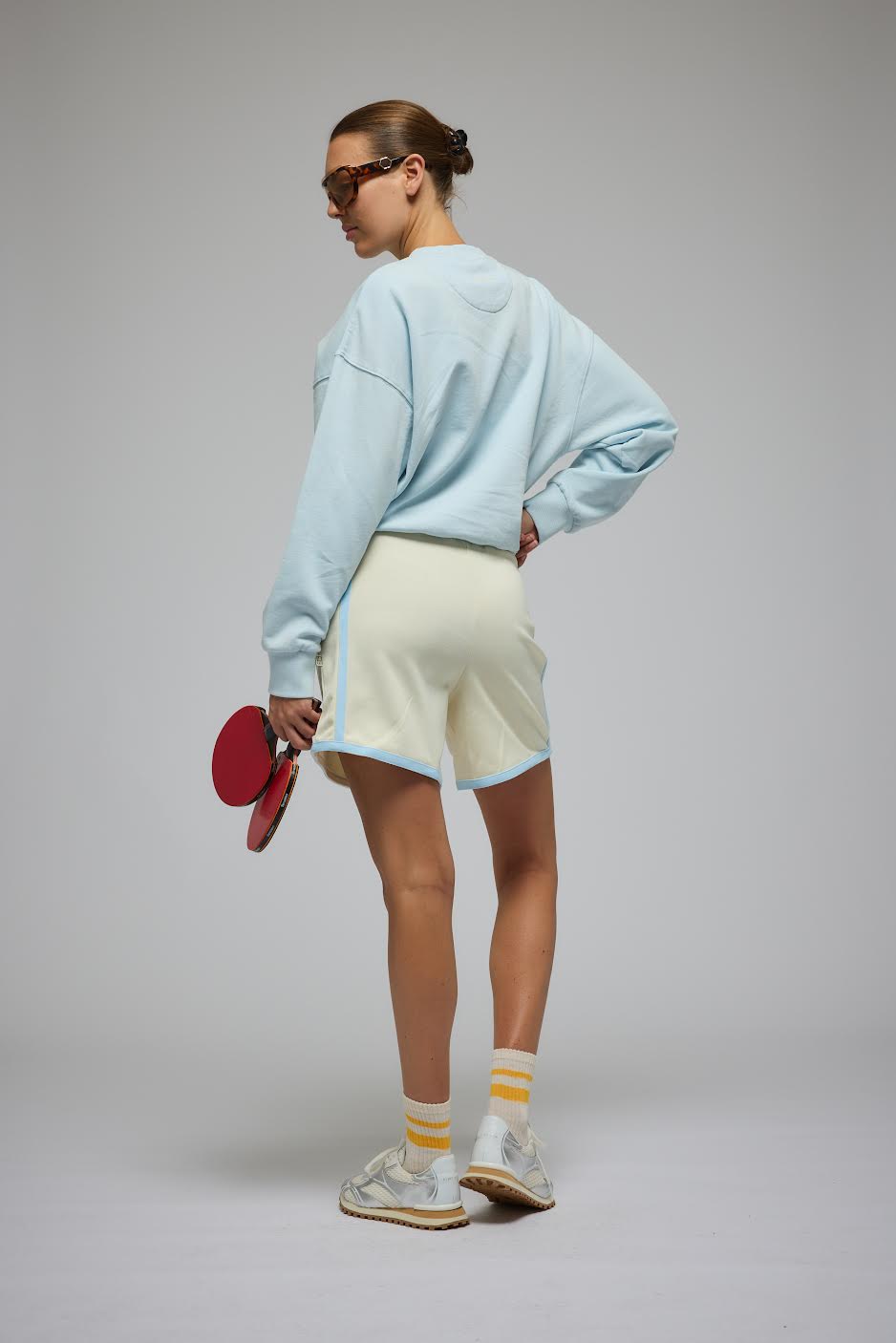 Mi Scusi Sweatshirt - Washed Glacier