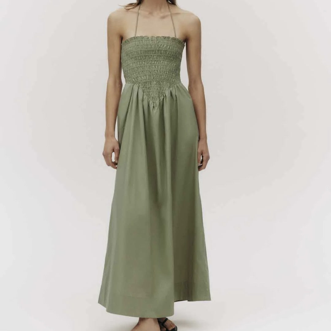 Inka Maxi Dress - Sage