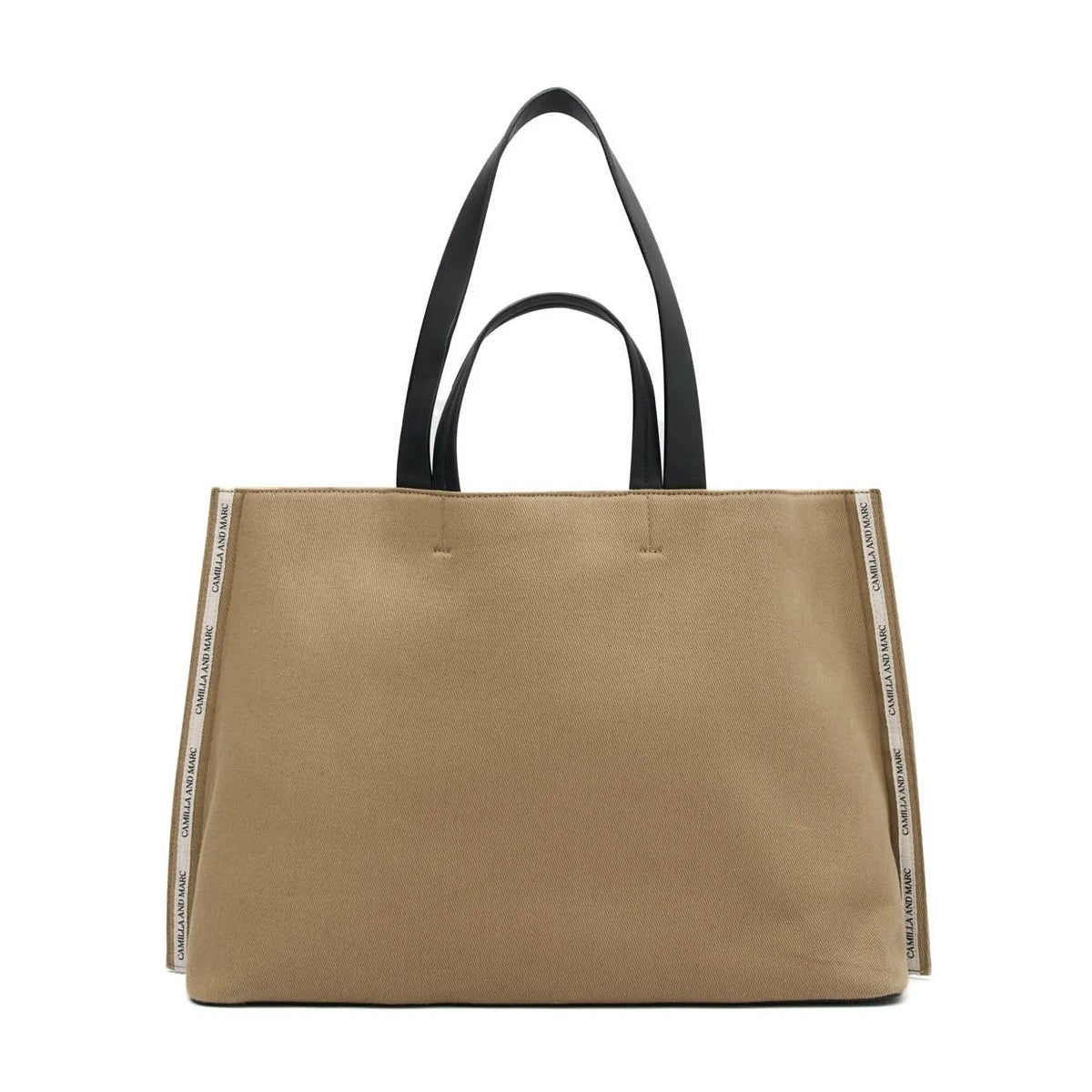 Alphonese Tote - Camel/Black