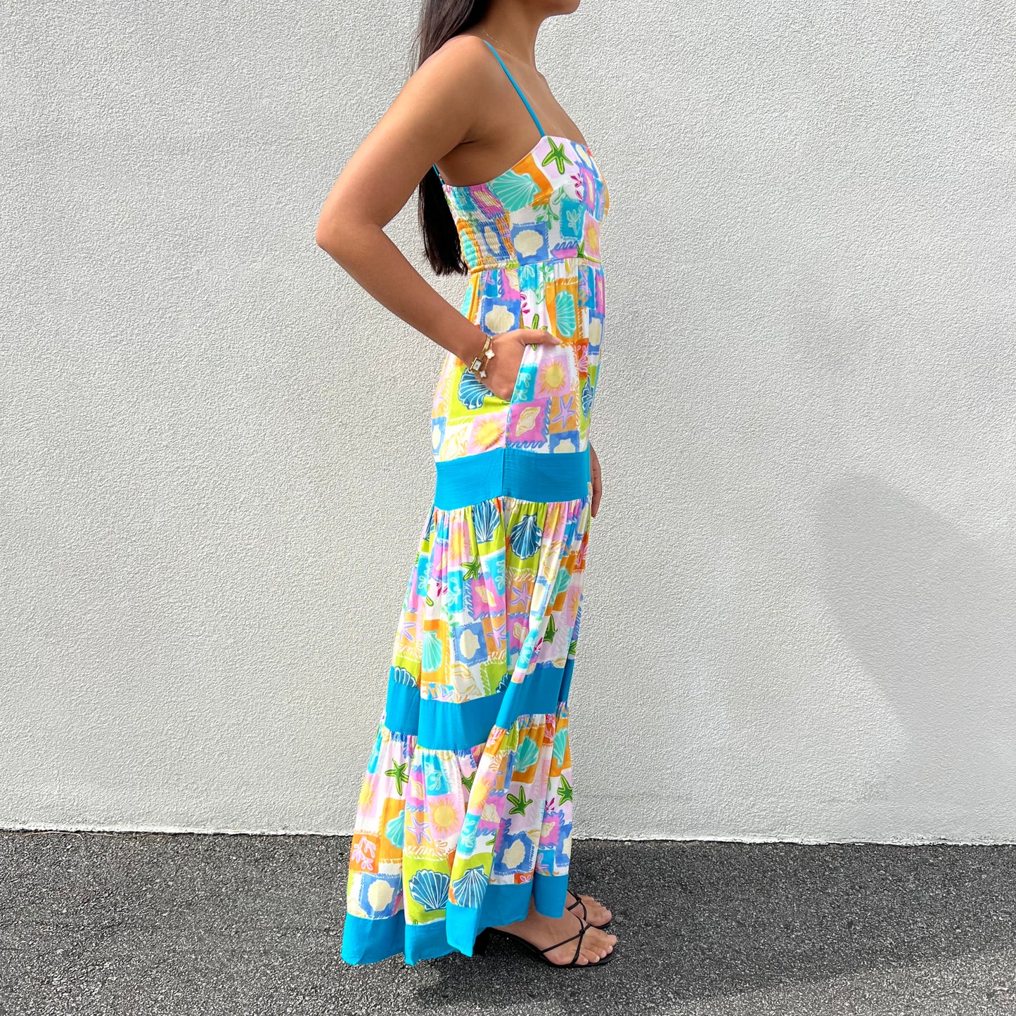 Seashell Maxi Dress