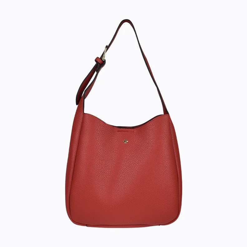 Zali Bag - Red Pebble