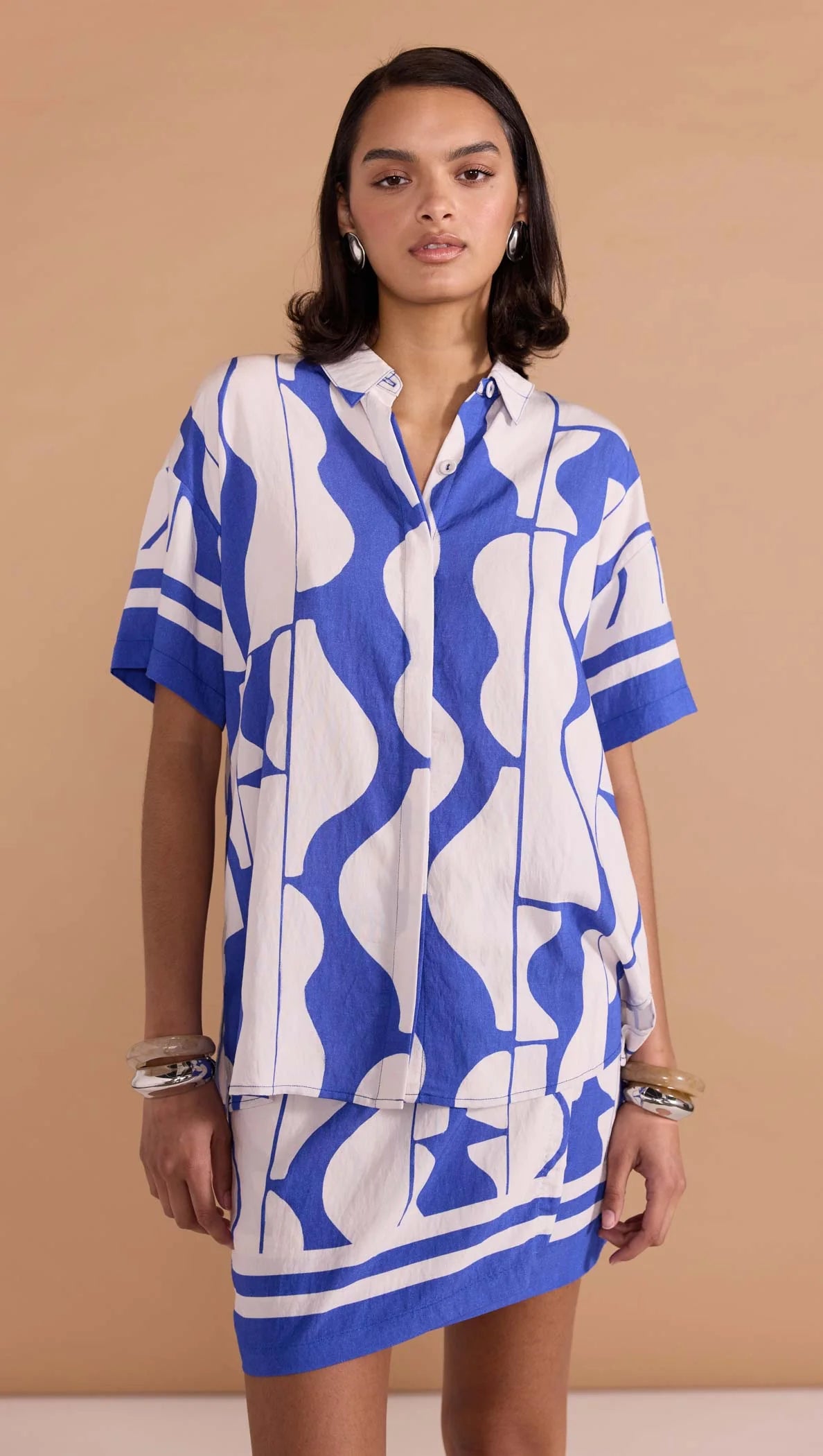 Santi Resort Shirt - Blue