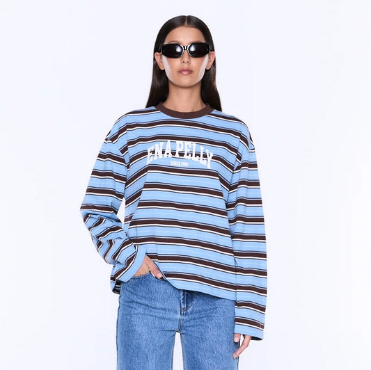 Maria Boxy Long Sleeve Top