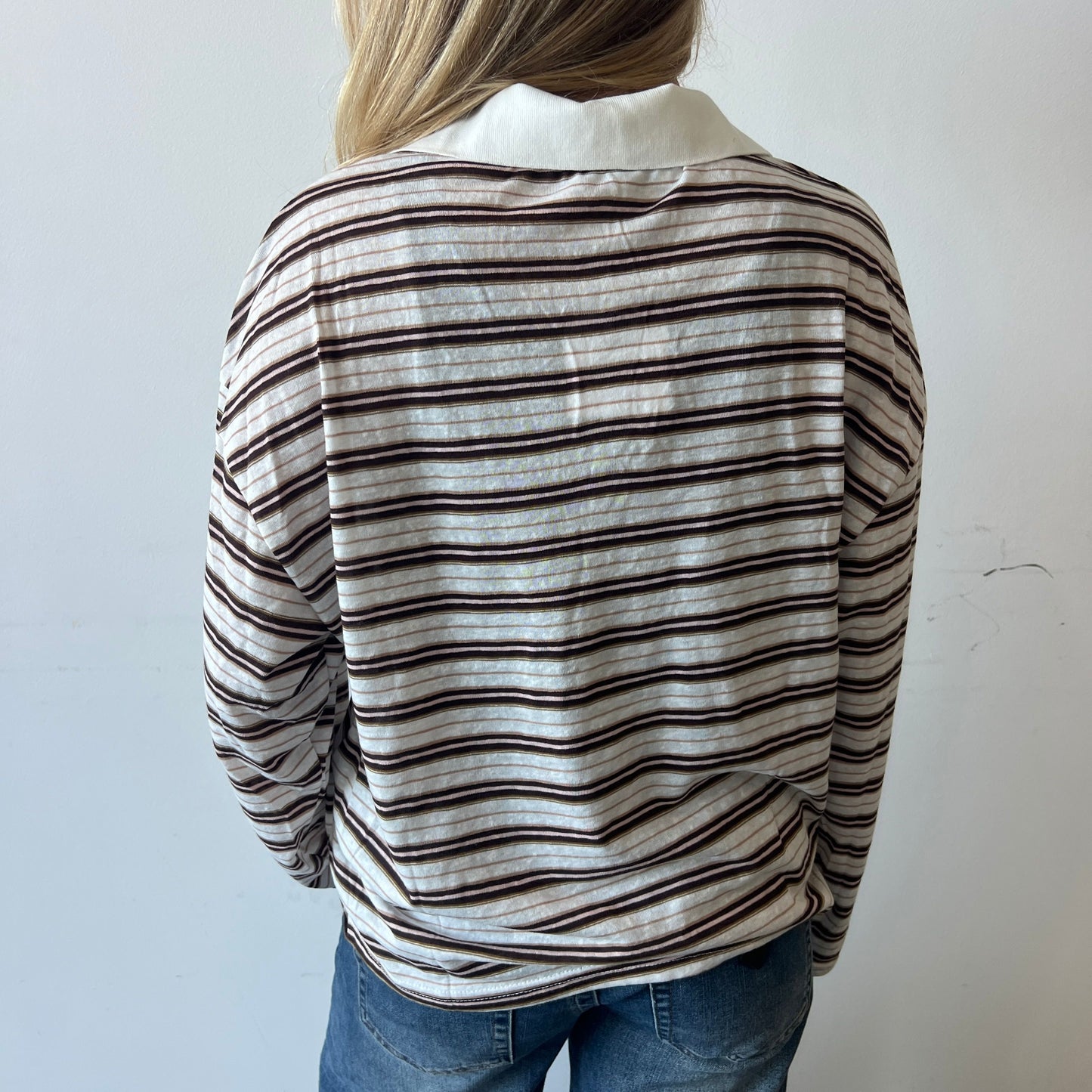 Romie Stripe Polo Shirt