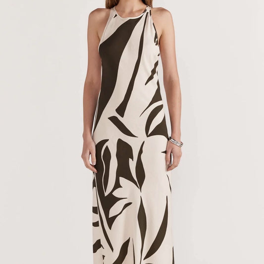 Acacia Bias Midi Dress