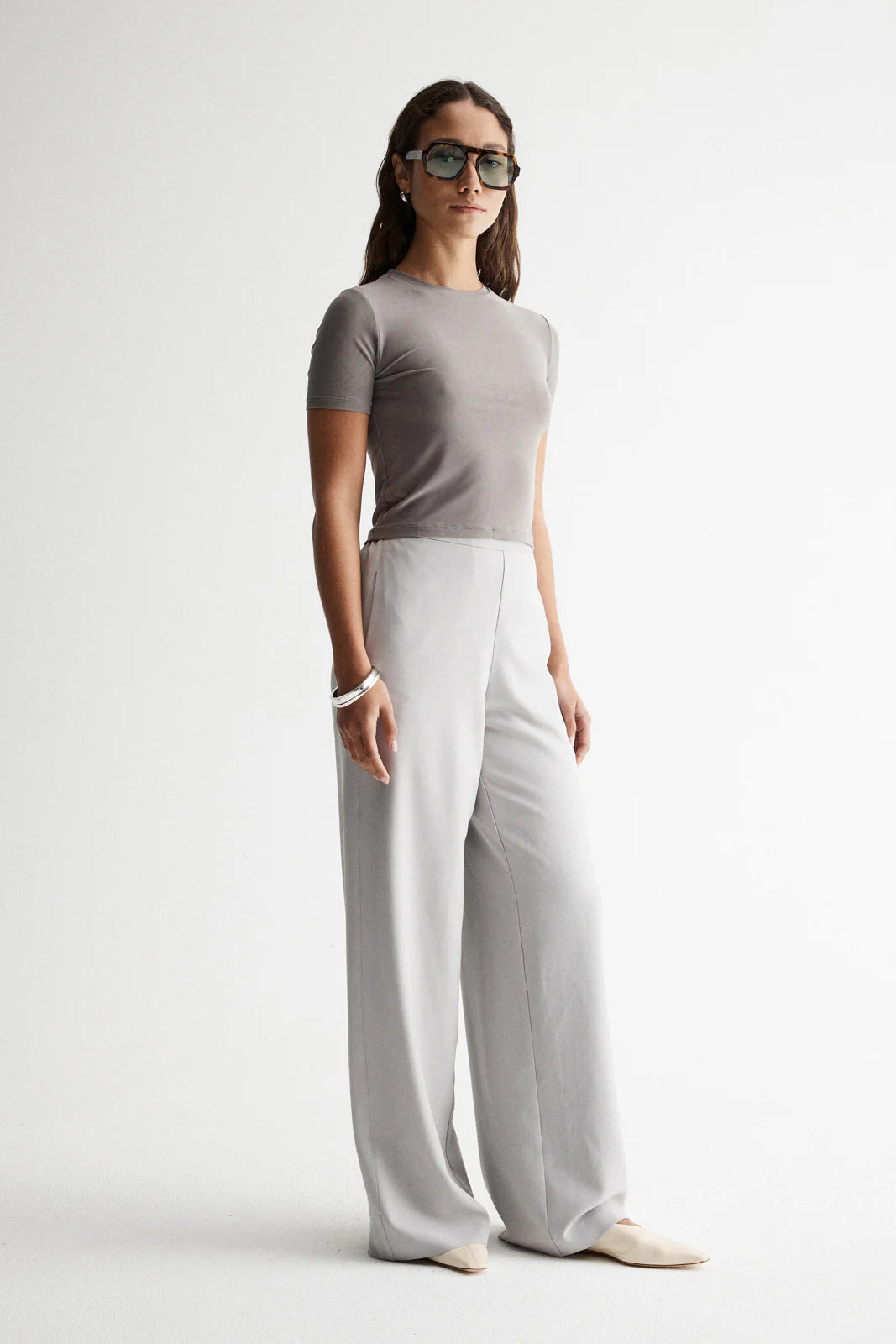 Elowen Silver Tailored Pant