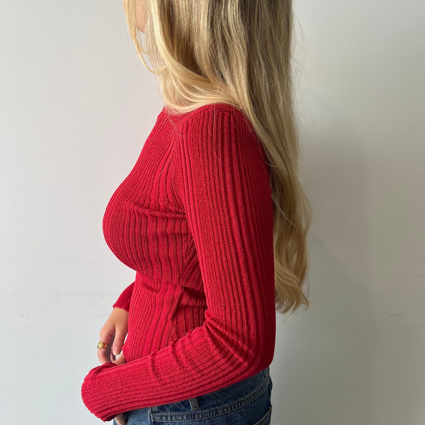 Luna Ribbed Knit Top