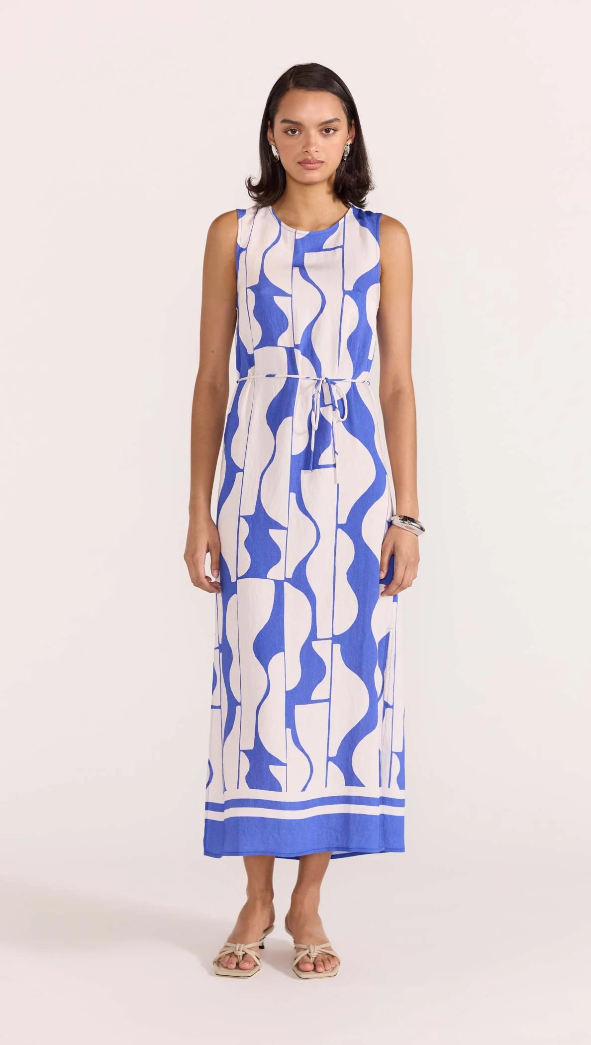 Santi Sheath Dress - Blue