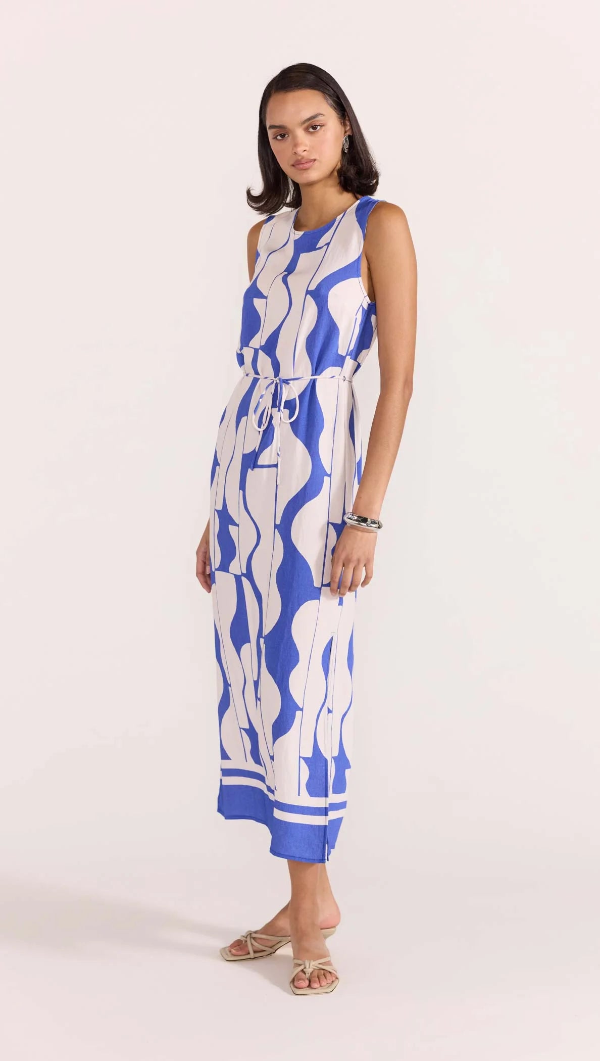 Santi Sheath Dress - Blue