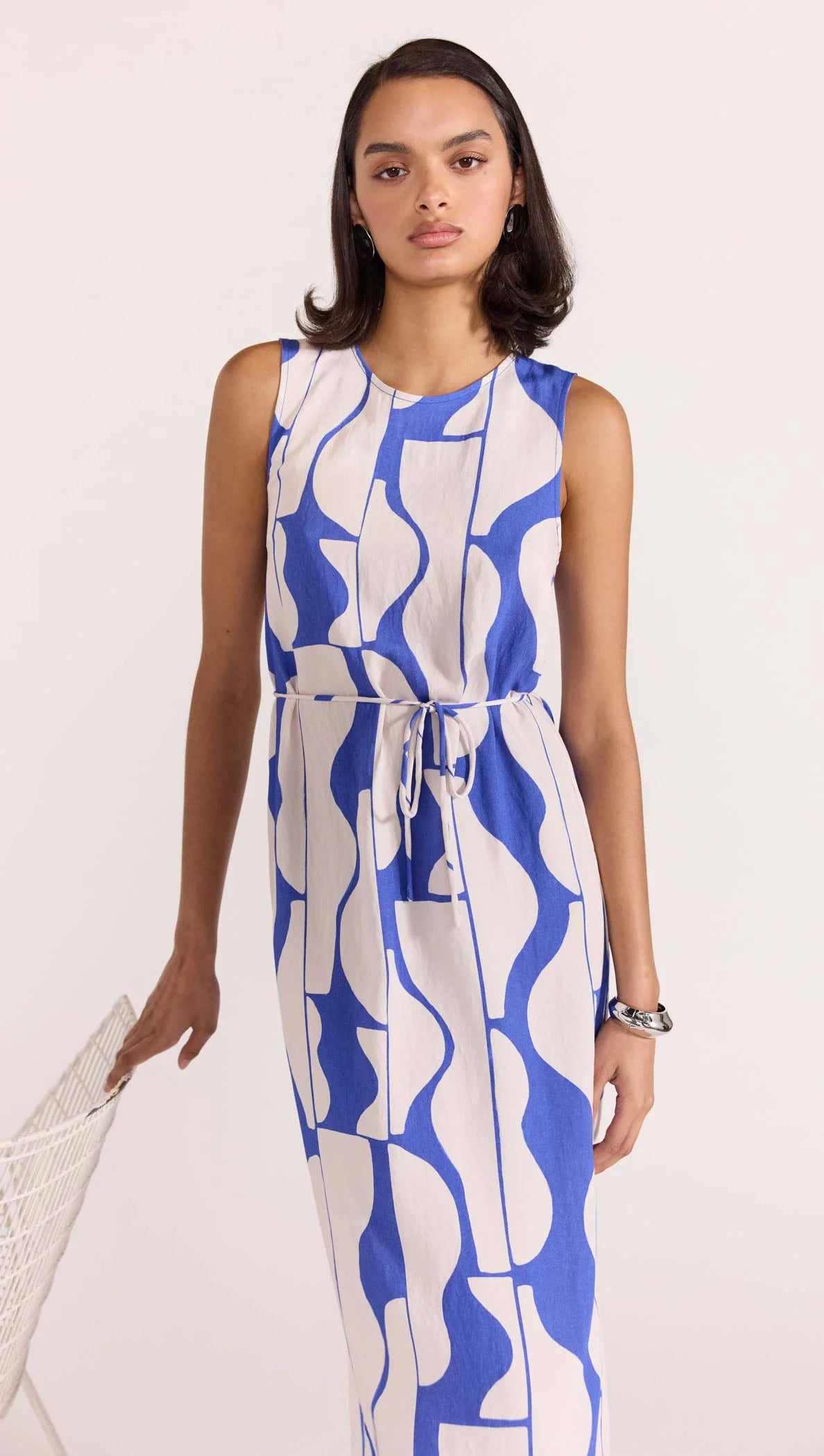 Santi Sheath Dress - Blue