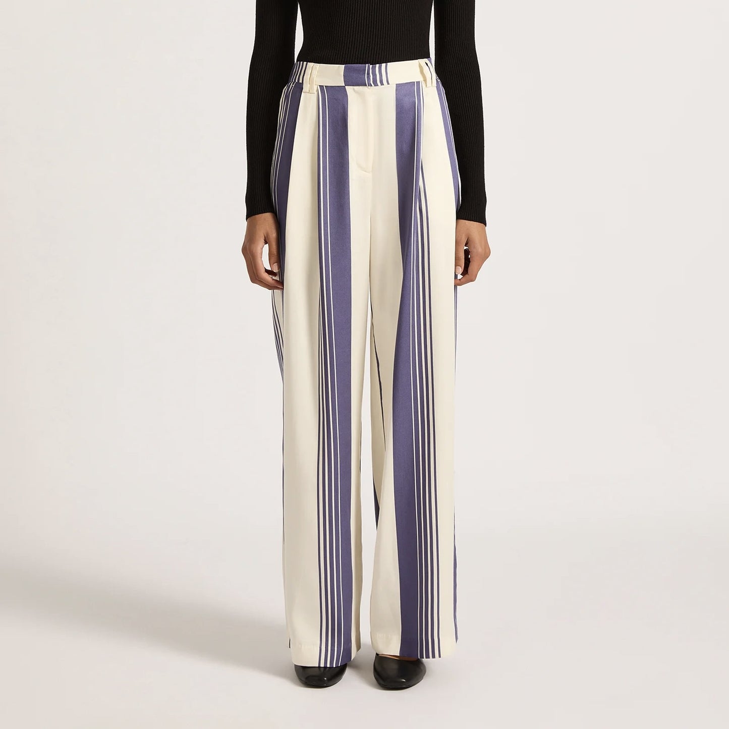 Albion Tencel Pant - Storm Stripe