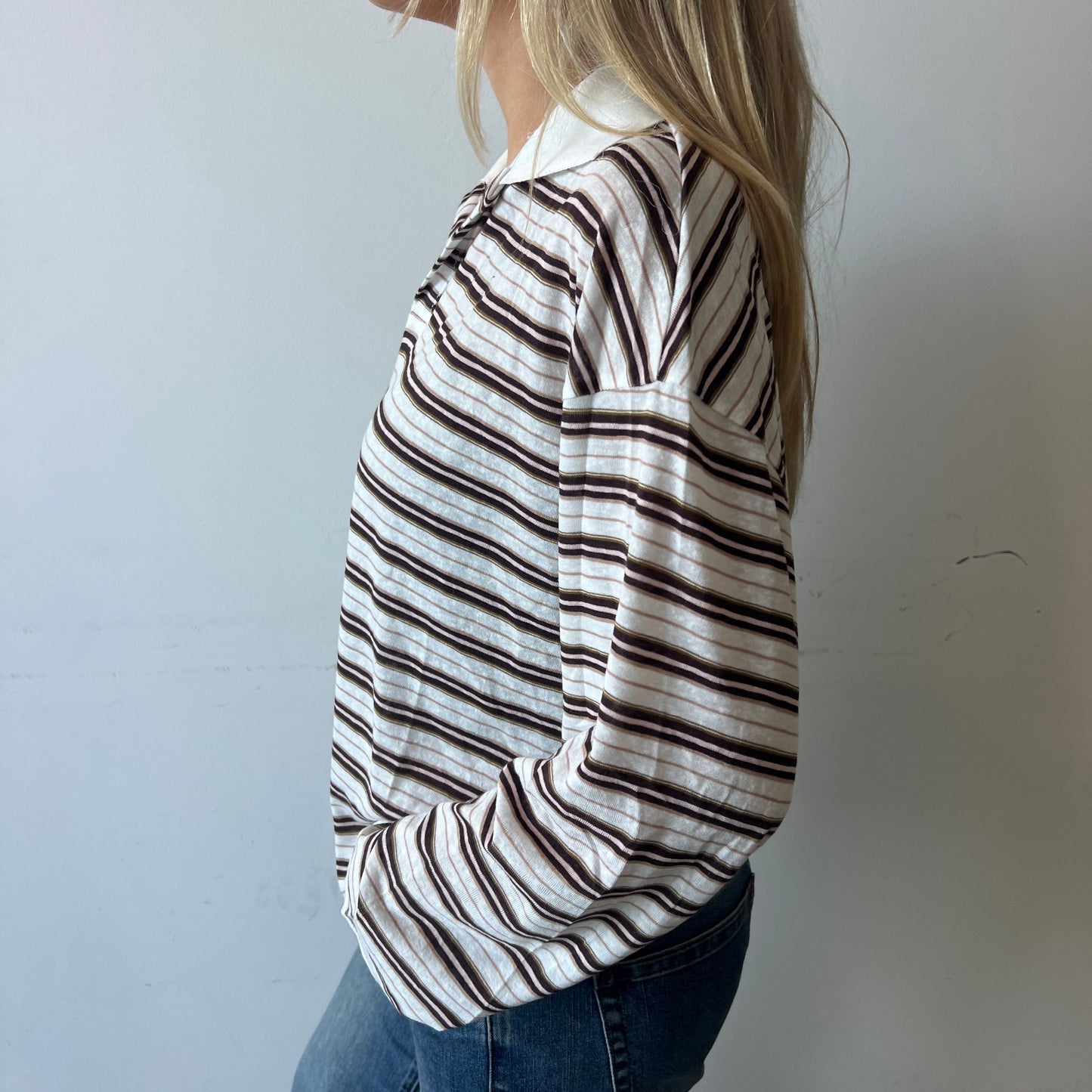 Romie Stripe Polo Shirt