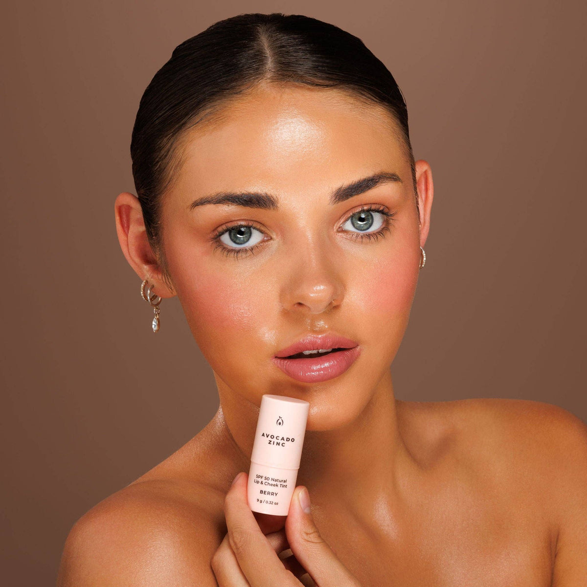SPF 50 Natural Lip & Cheek Tint: Coral