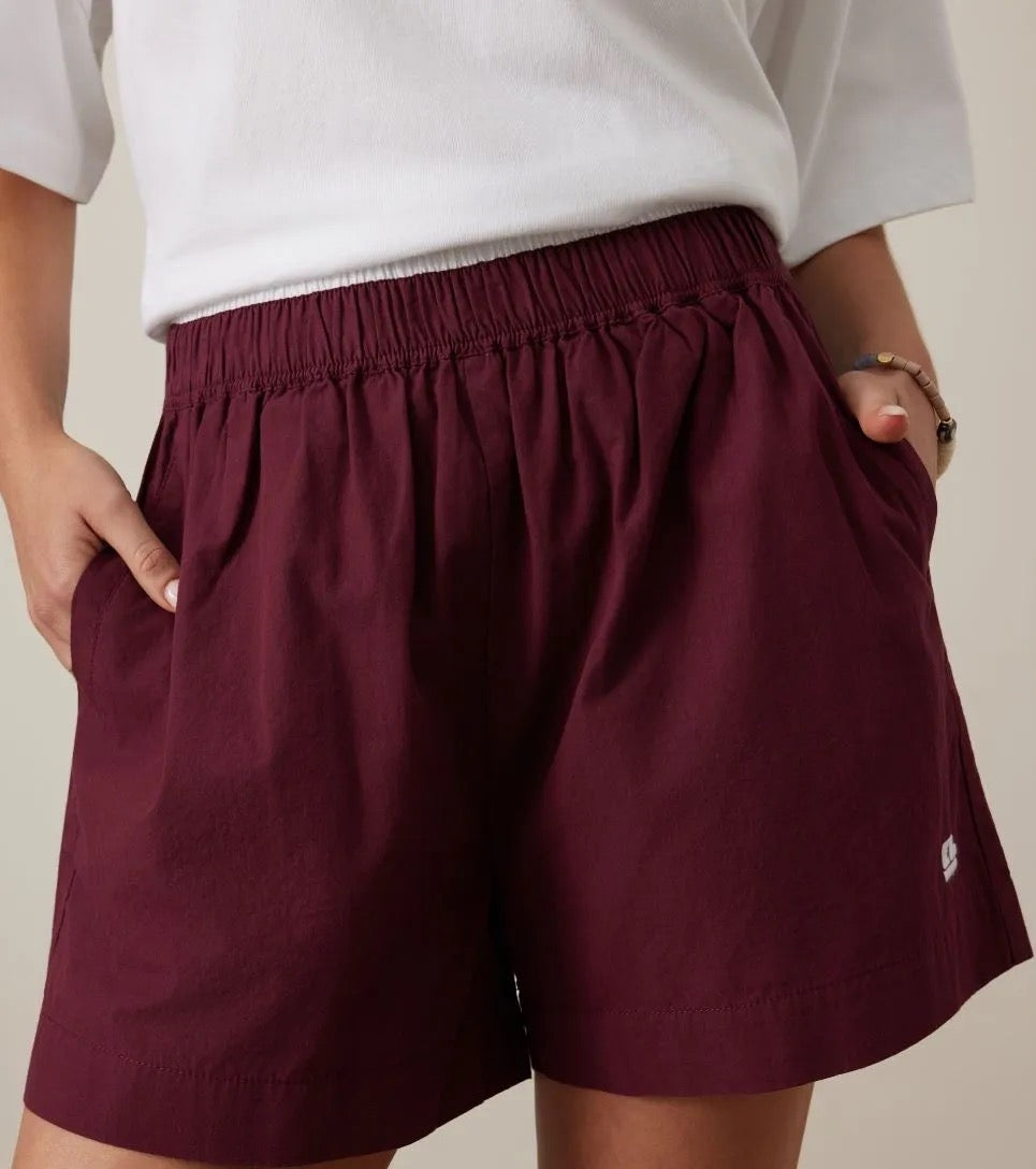 Mila Short - Burgundy
