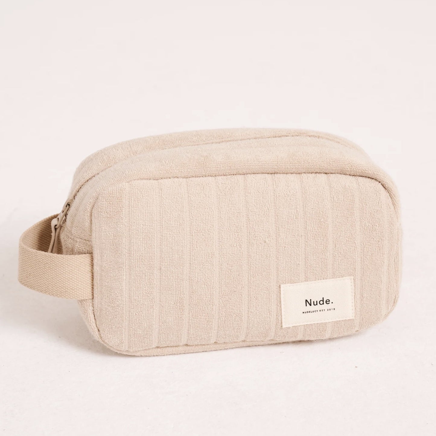 Terry Cosmetic Bag - Natural