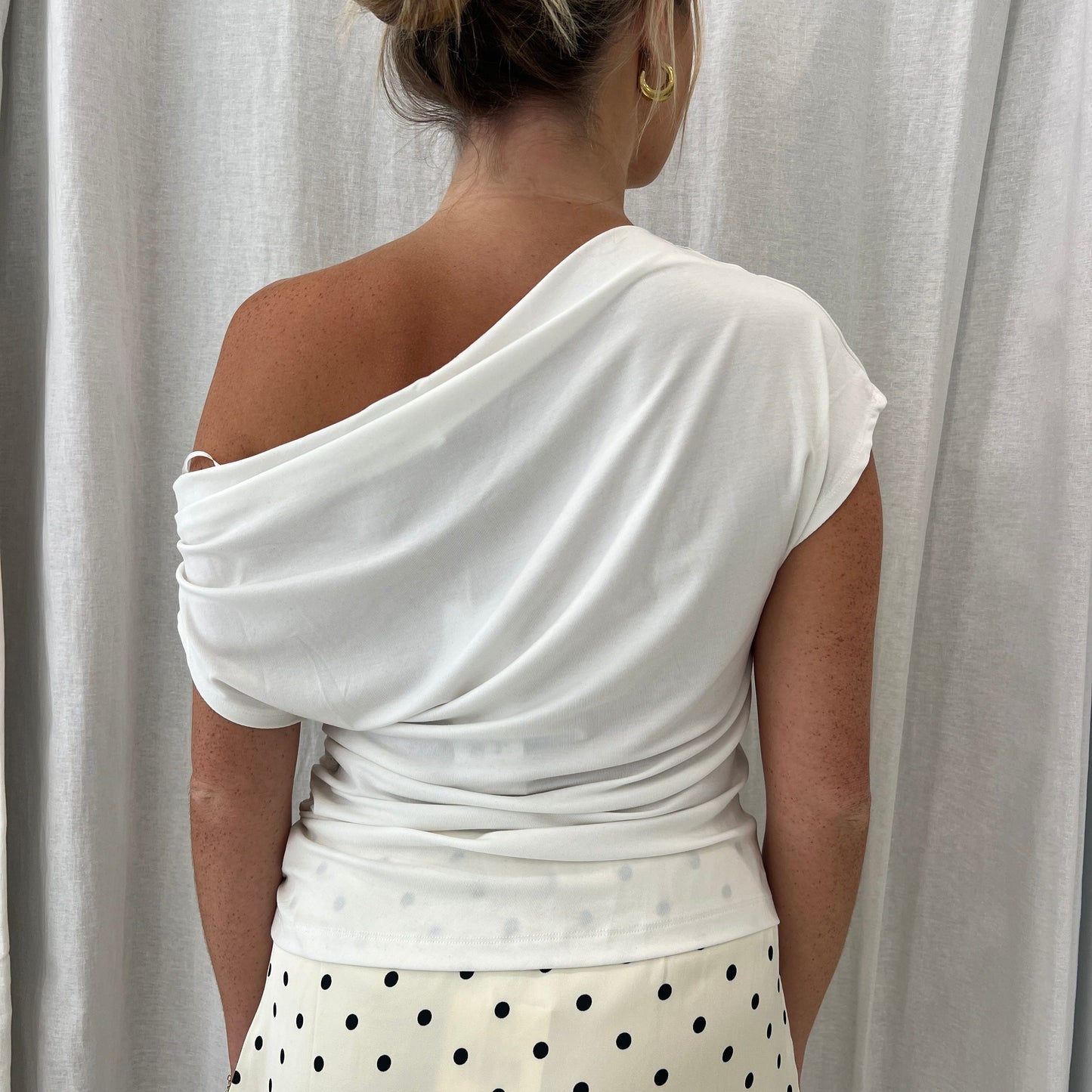 Hayley One Shoulder Tee