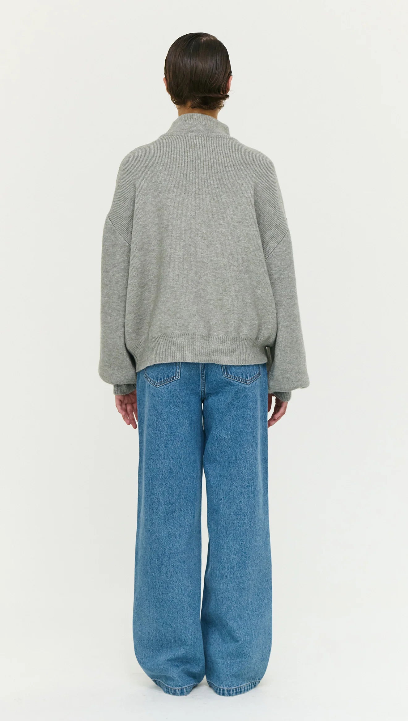 Harlow Oversized Zip Cardigan