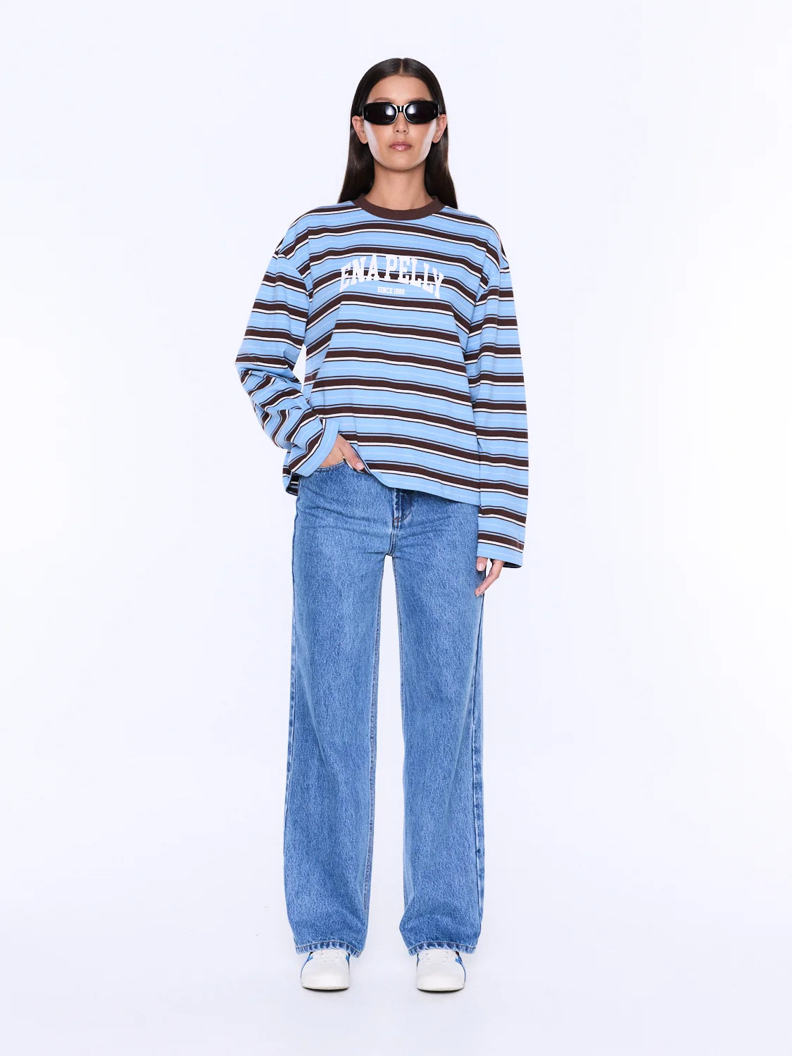 Maria Boxy Long Sleeve Top