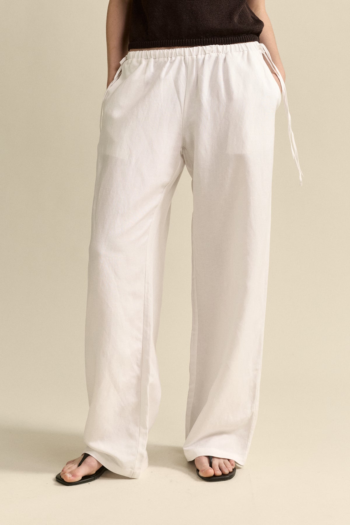 Linen Tie Pant