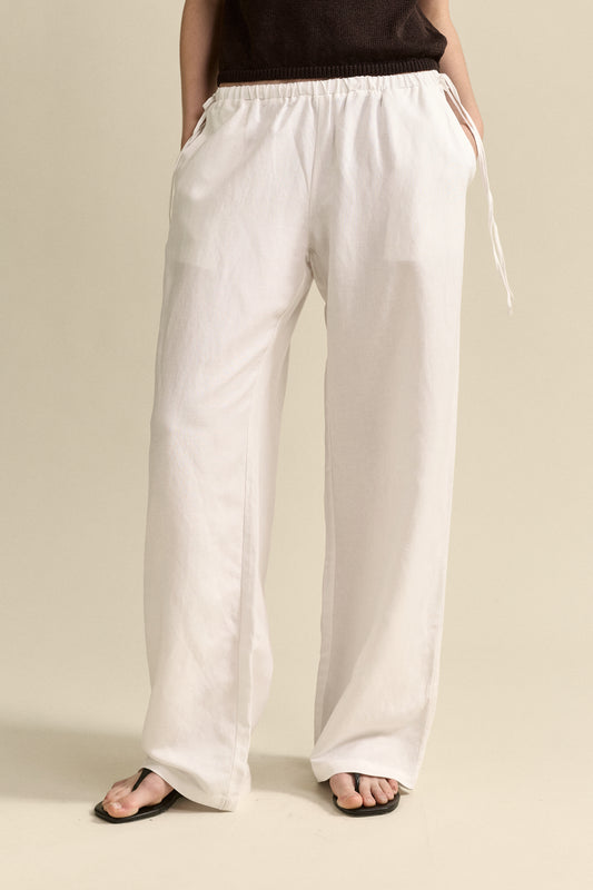 Linen Tie Pant