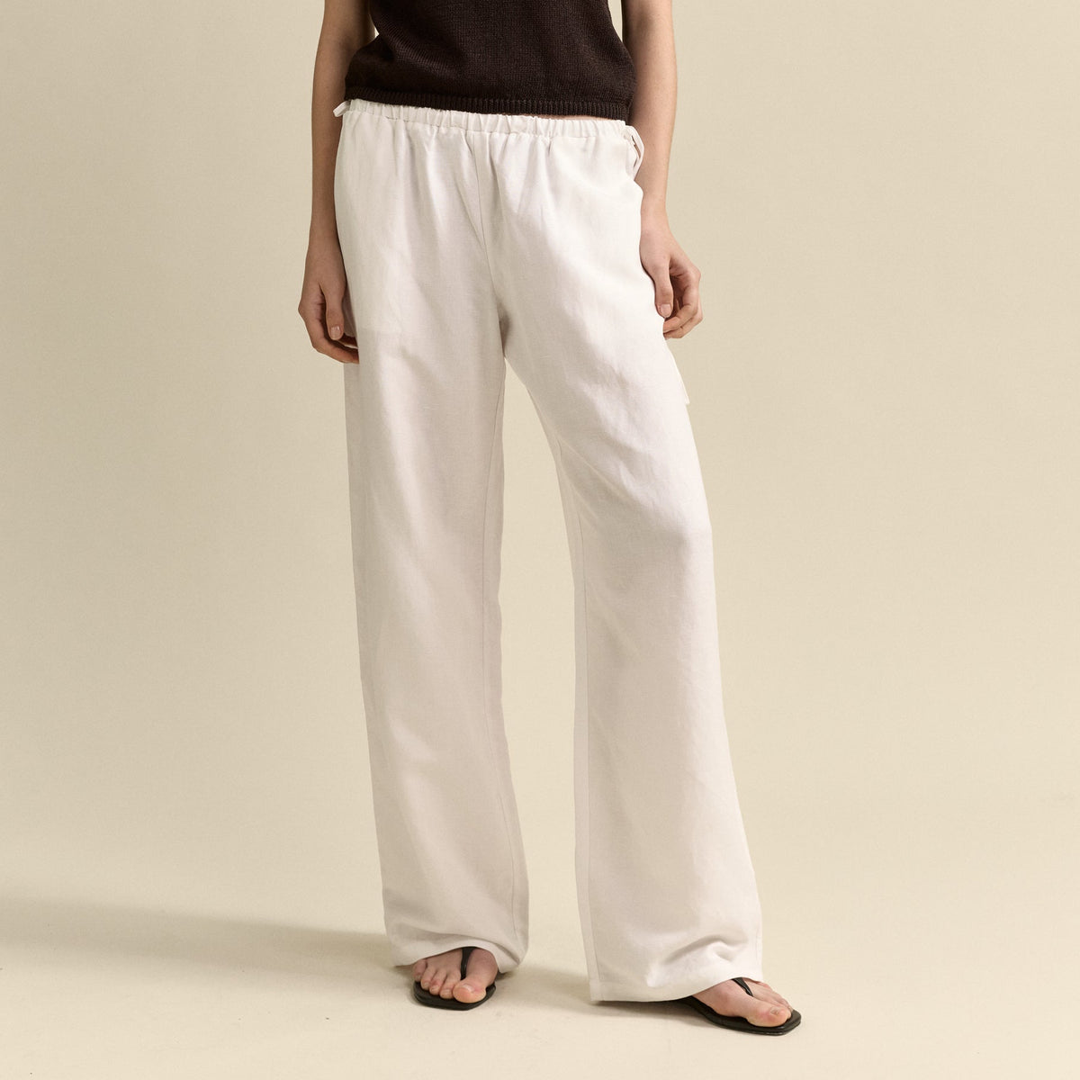 Linen Tie Pant