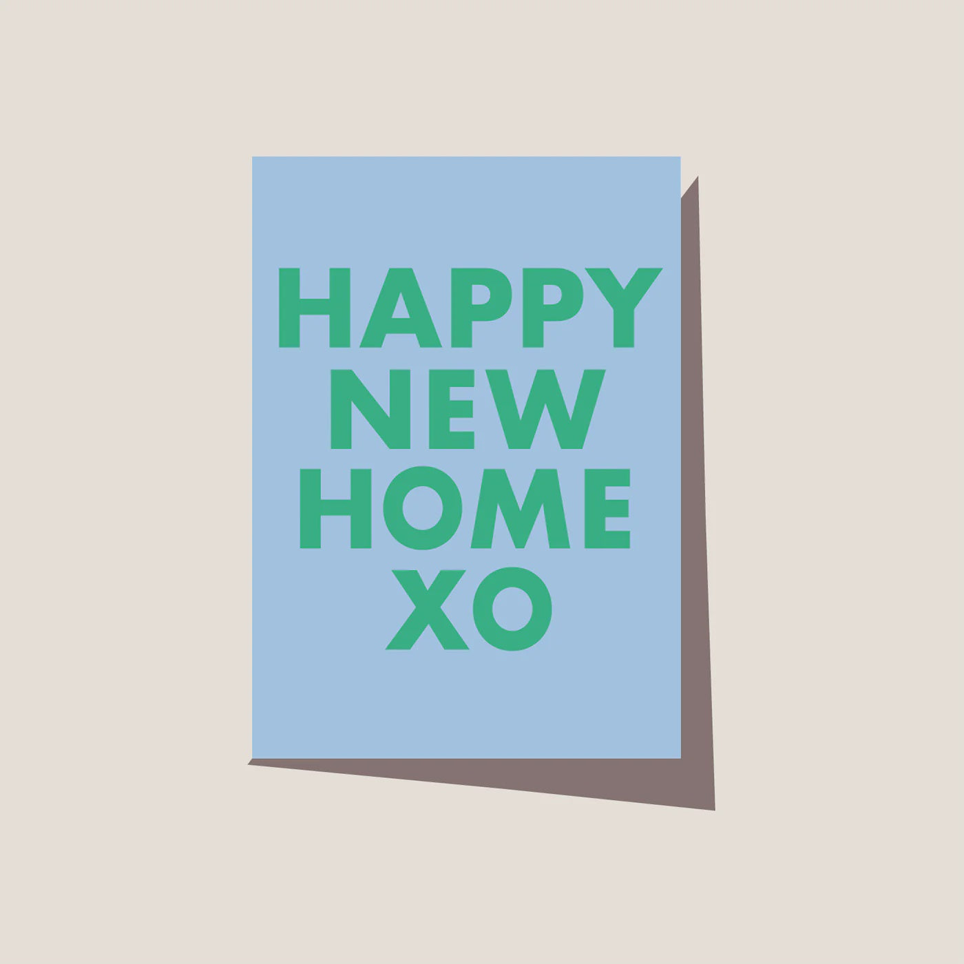 Greeting Card - Happy New Home