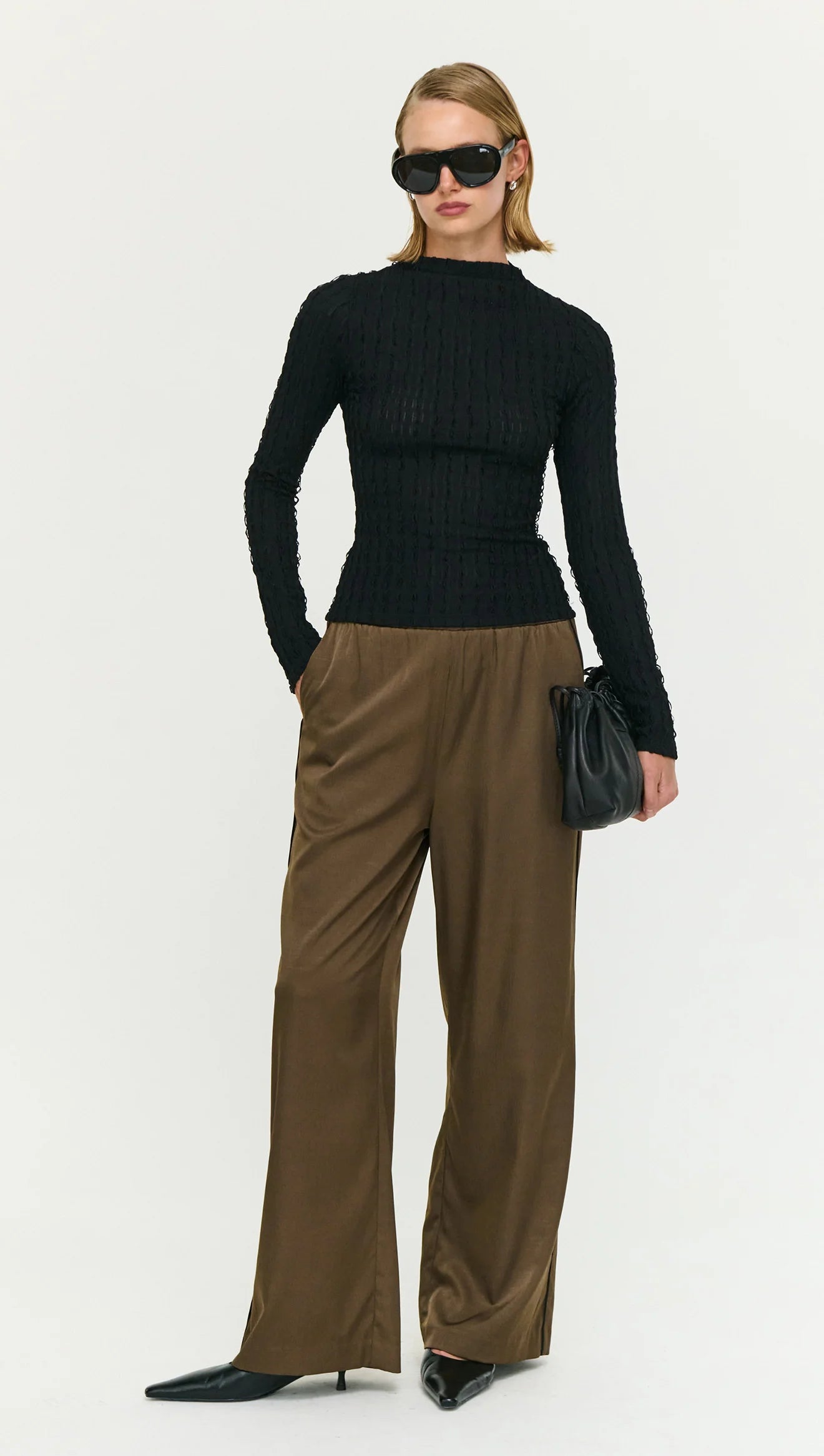 Drew High Neck Top