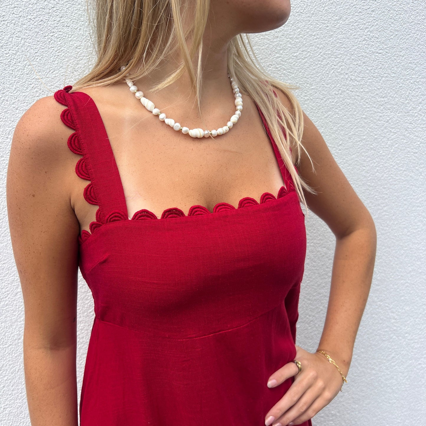 Allegra Maxi Dress - Raspberry