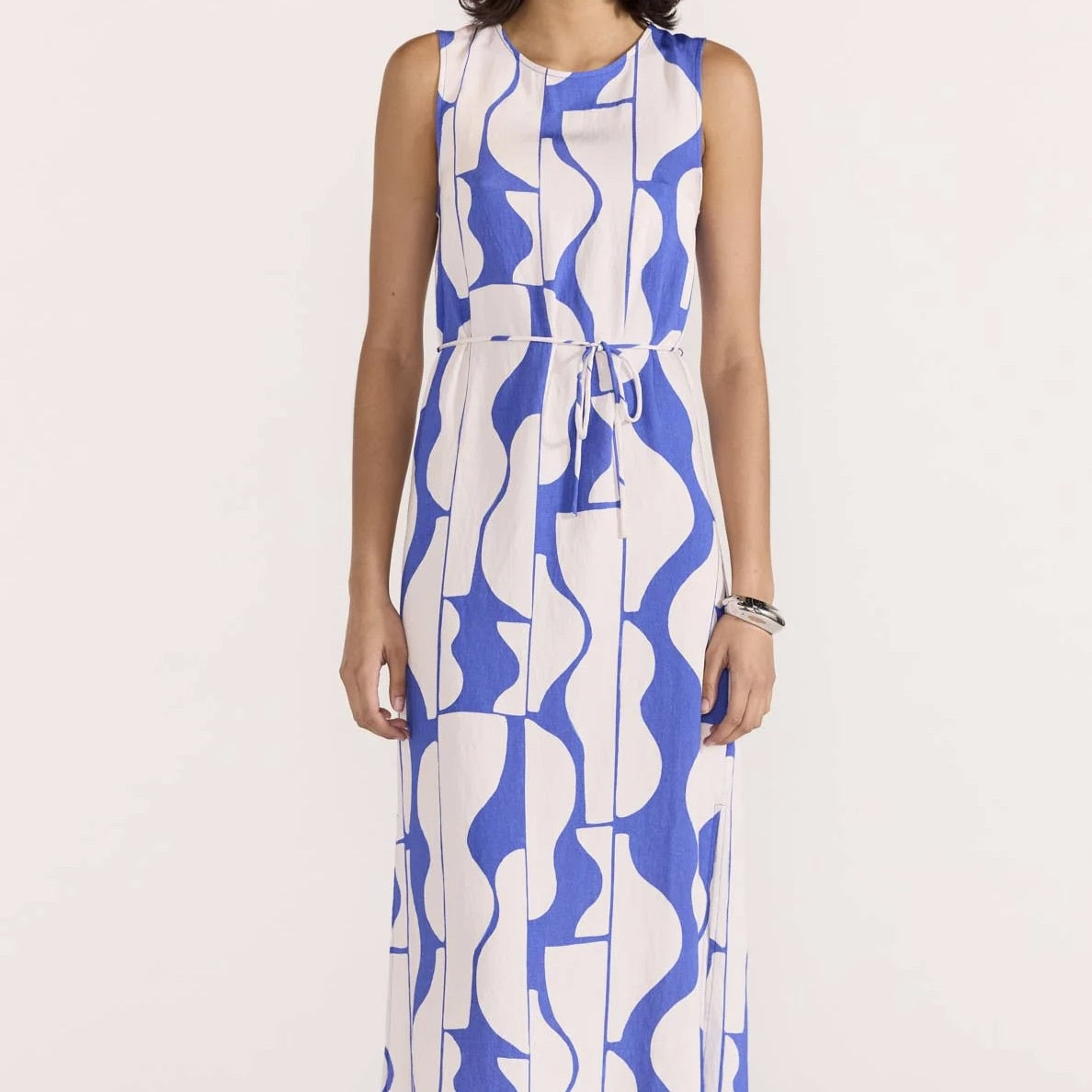 Santi Sheath Dress - Blue