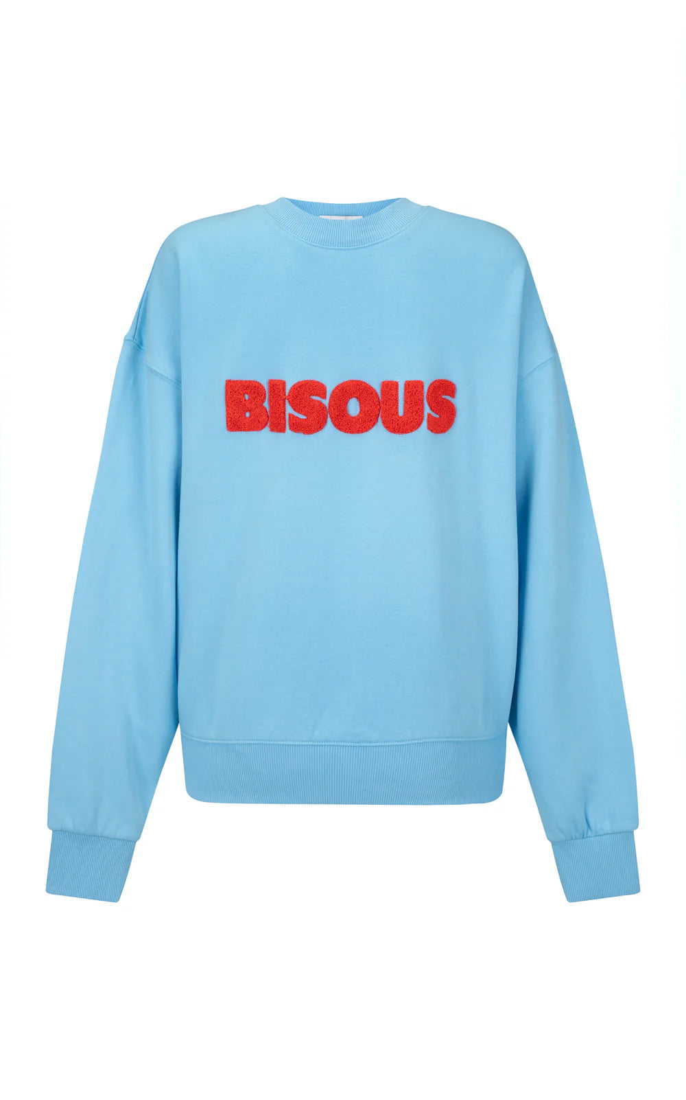 Bisous Sweatshirt - Ice Blue