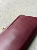 Lani Clutch Bag in Burgundy