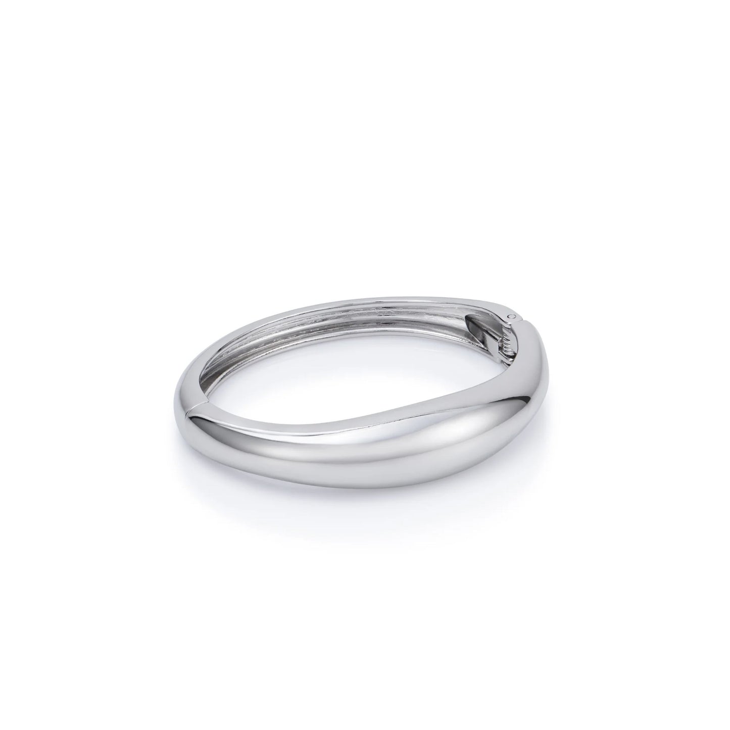 Small Bulb Bangle - Silver