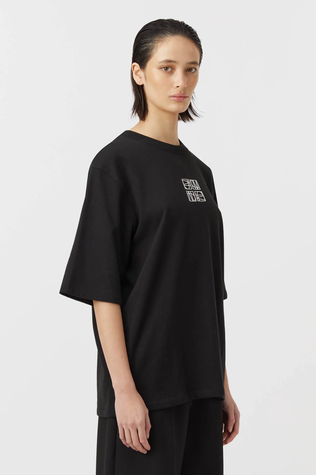 Cinzia Tee - Black