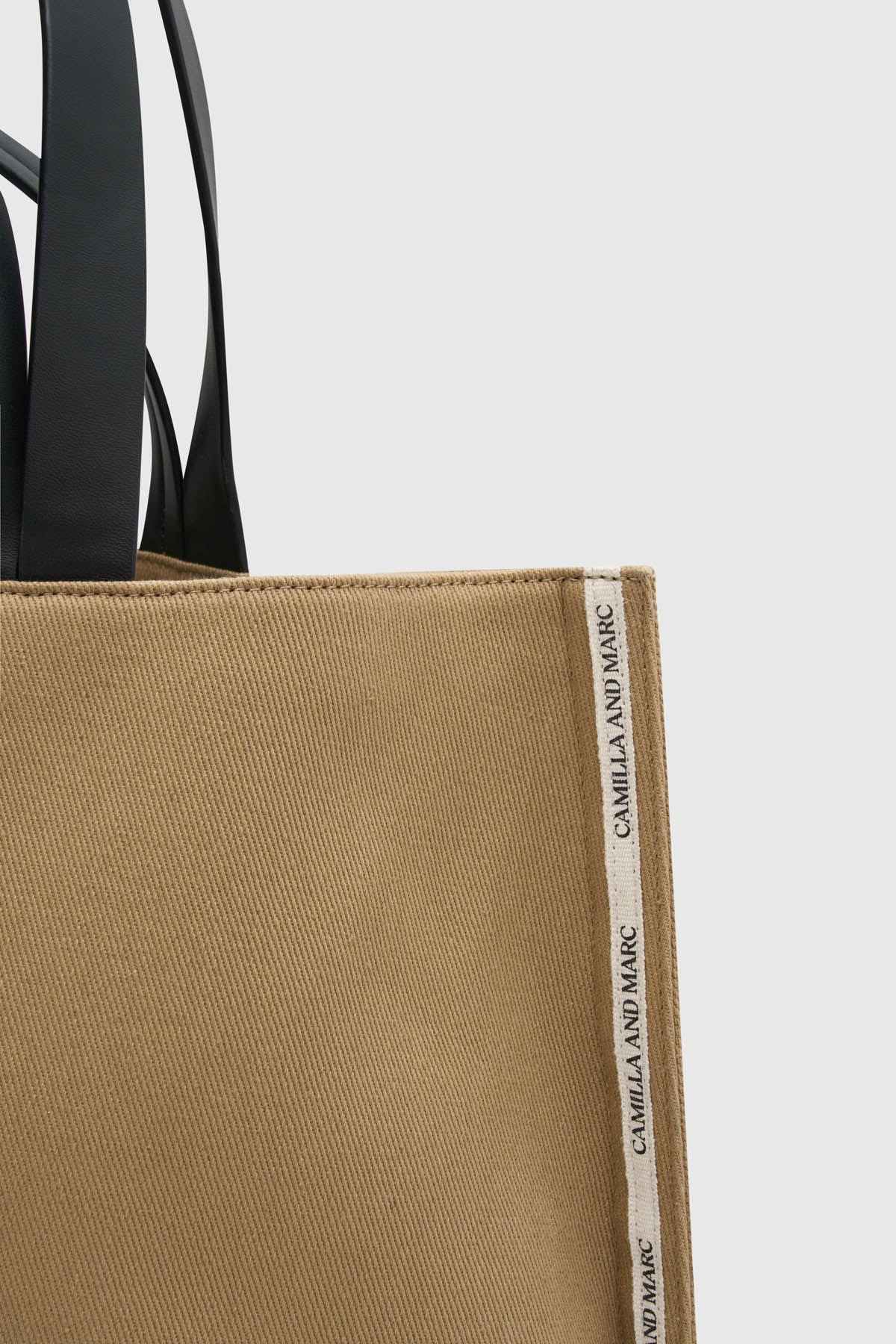 Alphonese Tote - Camel/Black