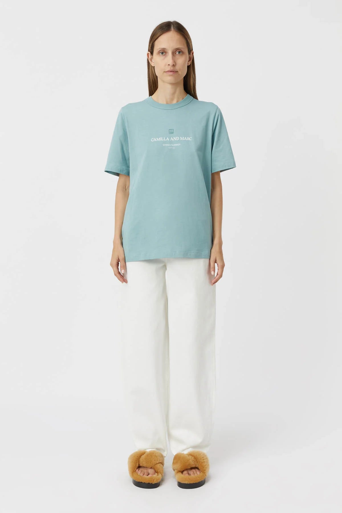 Alyna Tee - Light Eucalyptus Green