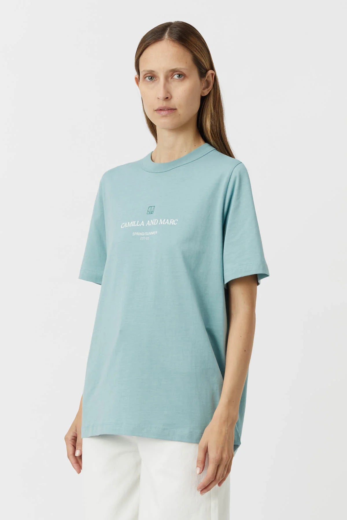 Alyna Tee - Light Eucalyptus Green