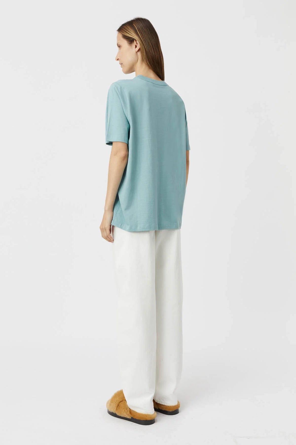 Alyna Tee - Light Eucalyptus Green